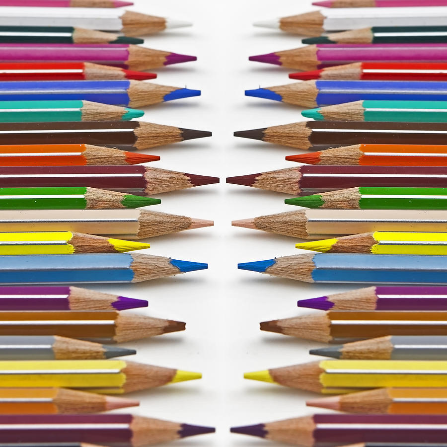 Colored Pencil Photograph - Coloured Pencil by Joana Kruse