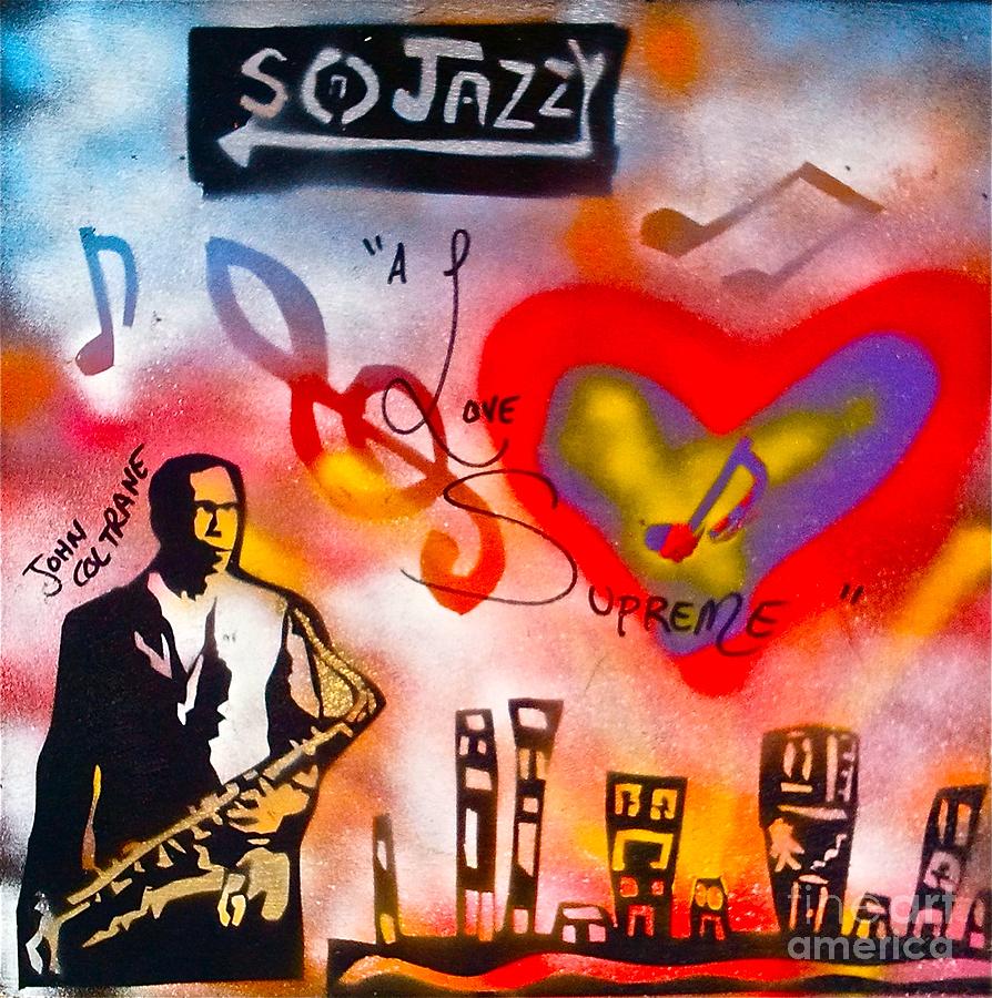 Coltrane..Loving Supreme Painting by Tony B Conscious