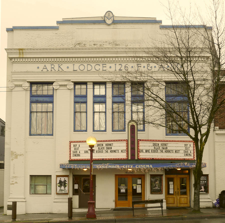 Columbia City Cinema Photograph by Frank Winters
