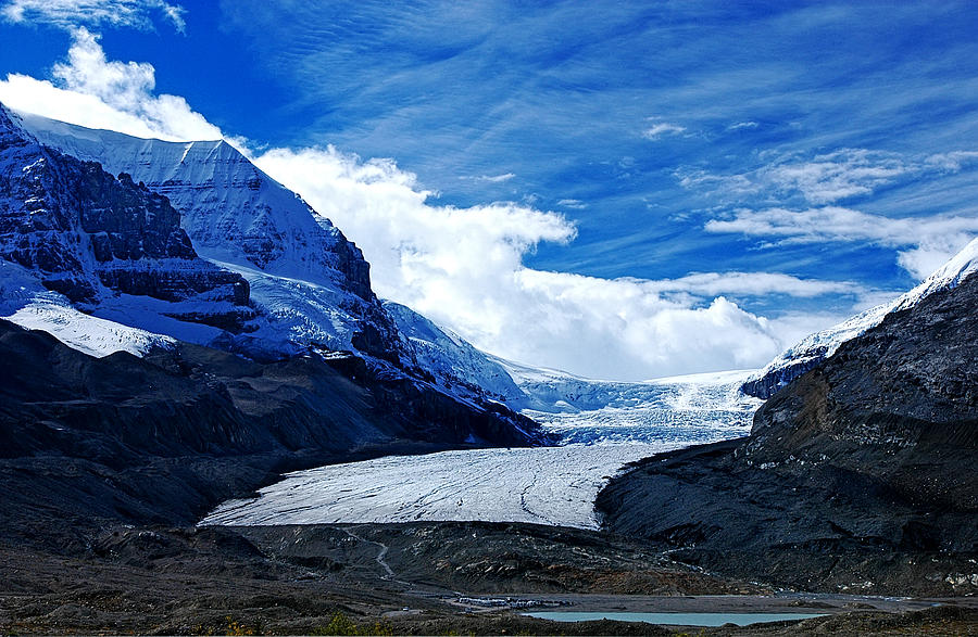 Columbia Icefield Photograph by Wade Aiken