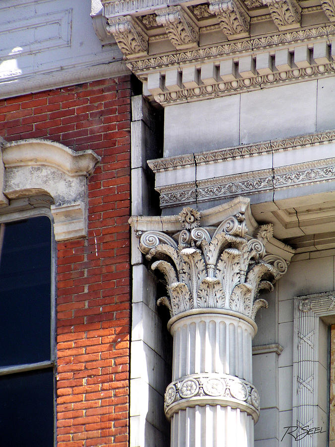 Column Detail Photograph by Rod Seel
