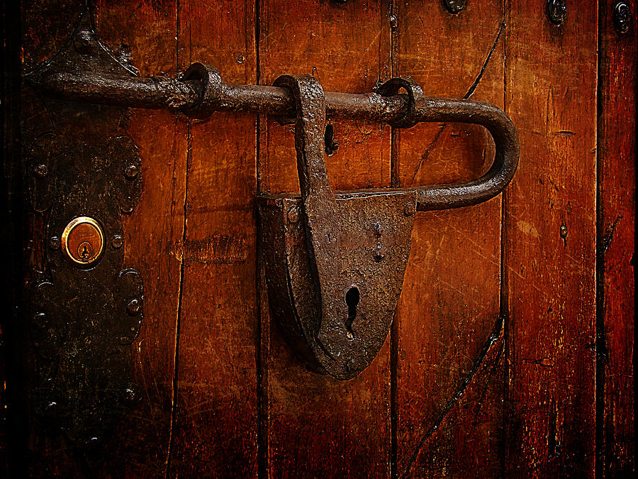 Combination Lock Photograph by Blair Wainman