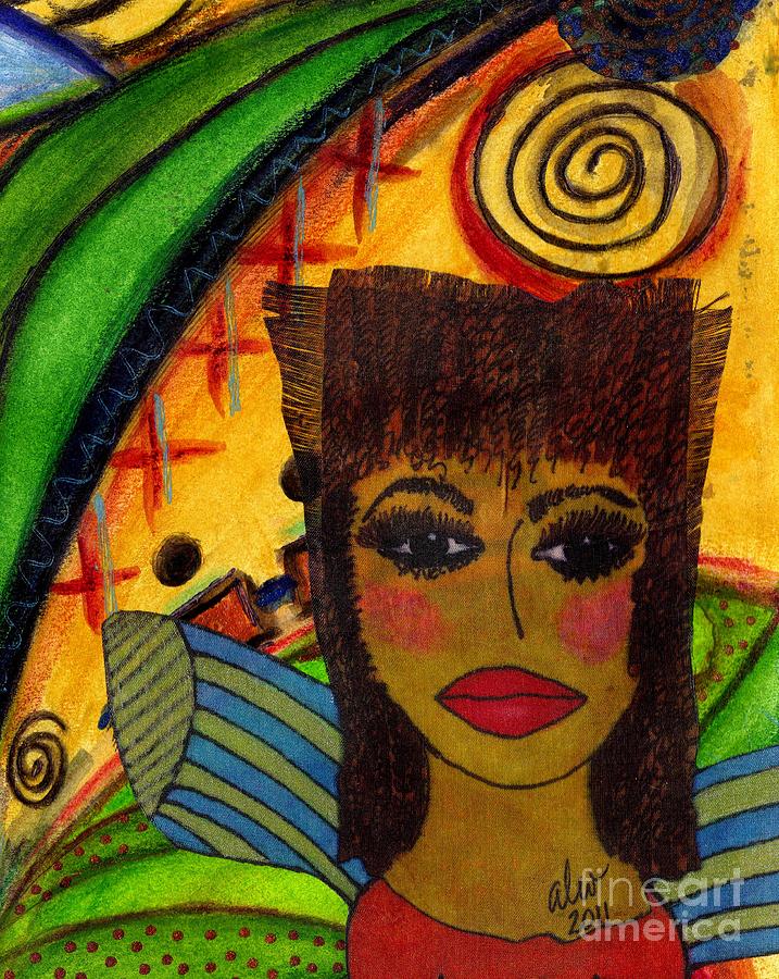 Come DREAM with Me Mixed Media by Angela L Walker