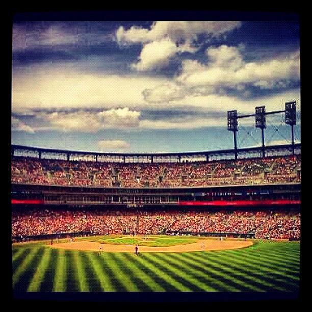 Detroit Tigers Photograph - #comerica #park #tigers #baseball by Stacy Stylianou