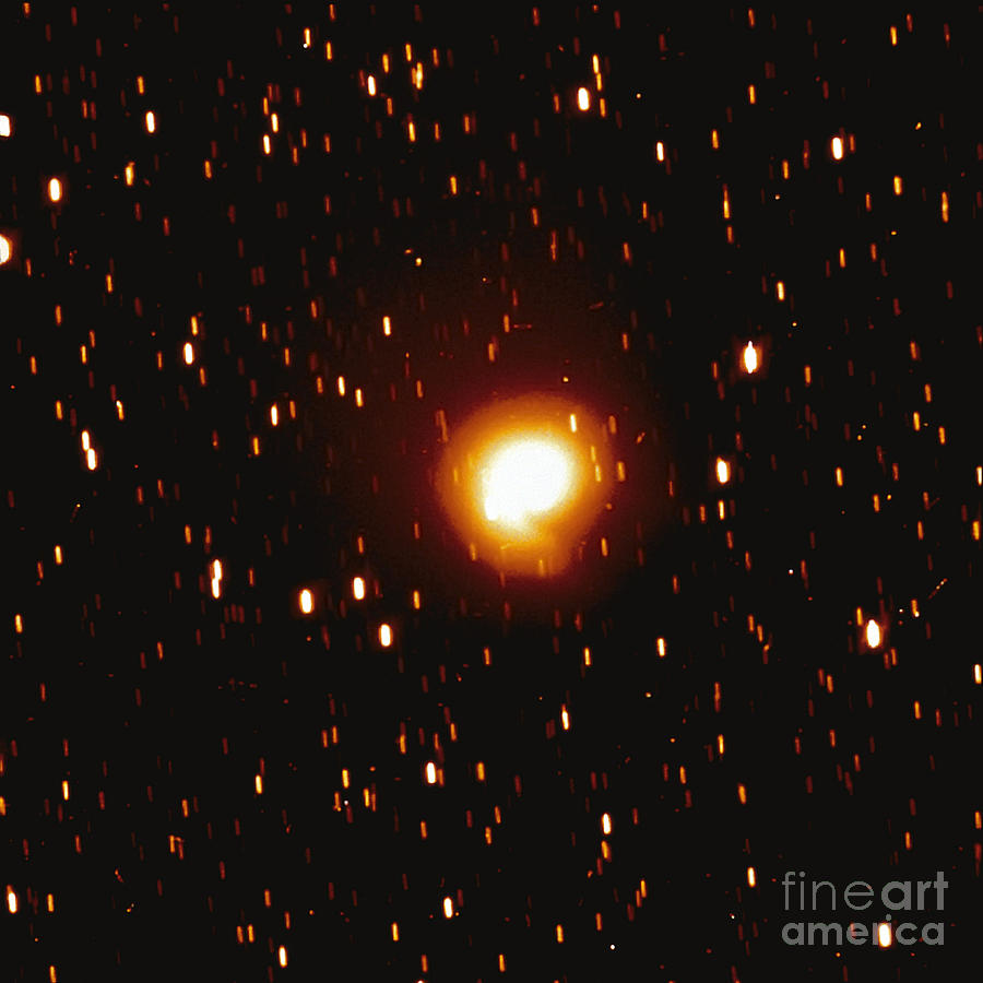 Space Photograph - Comet Hale Bopp by Stocktrek Images