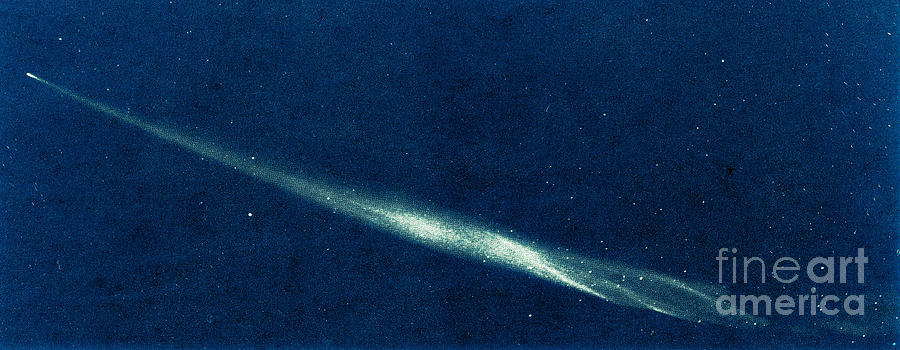 University Of California Photograph - Comet Ikeya Seki, 1965 by Science Source