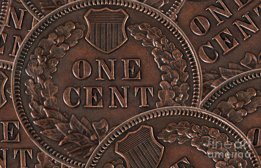 Vintage Photograph - Common Cents by Dan Holm