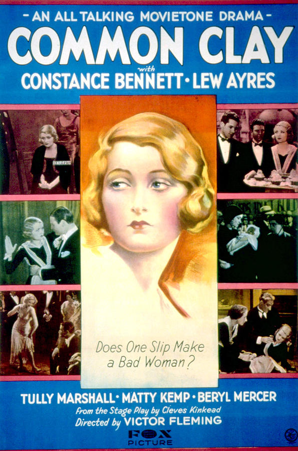 Movie Photograph - Common Clay, Constance Bennett, 1930 by Everett