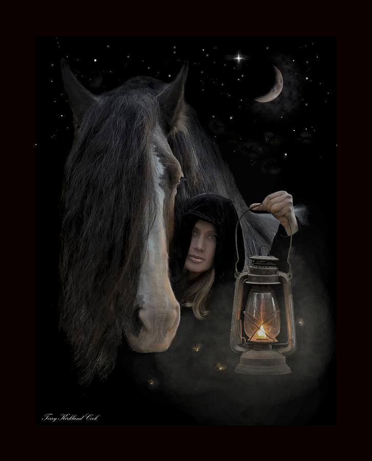 Companions of the Night Digital Art by Terry Kirkland Cook