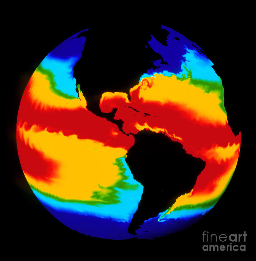 Computer Simulation Of Global Sea  by Los Alamos National Laboratory