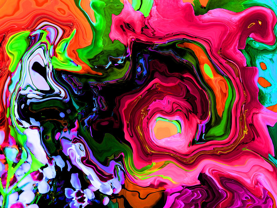 Conception of Color Digital Art by Vijay Sharon Govender