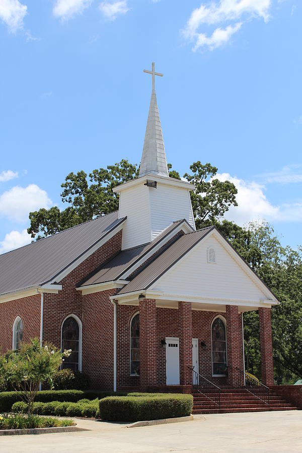 Concord Ga Baptist Church Photograph by Cathryn Brown - Fine Art America