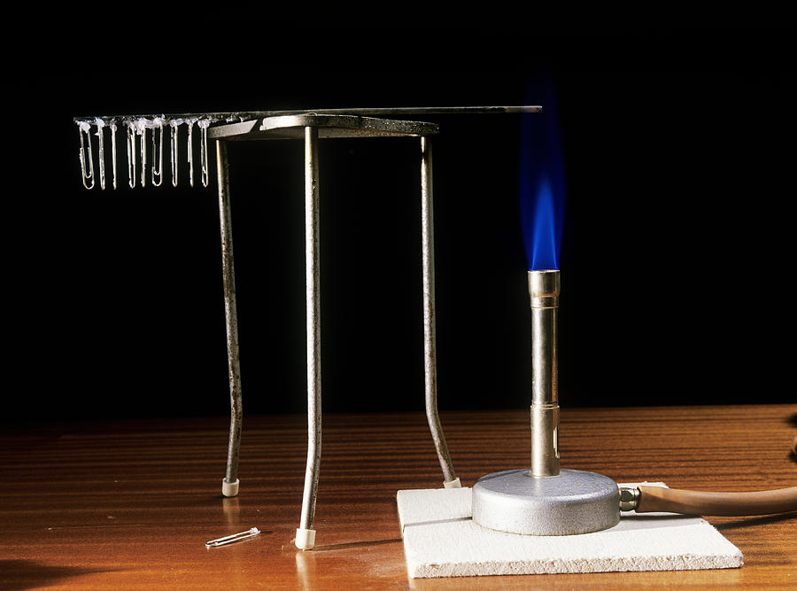 Experiment Photograph - Conduction Of Heat by Andrew Lambert Photography