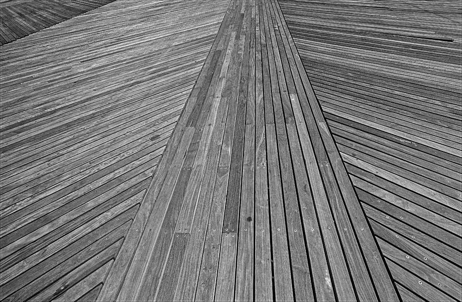 Coney Island Boardwalk Photograph by Robert Ullmann - Fine Art America