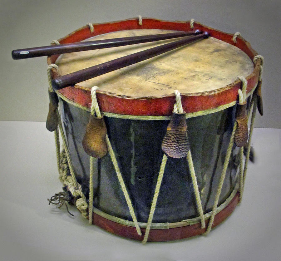 Drum Photograph - Confederate Drum by Dave Mills