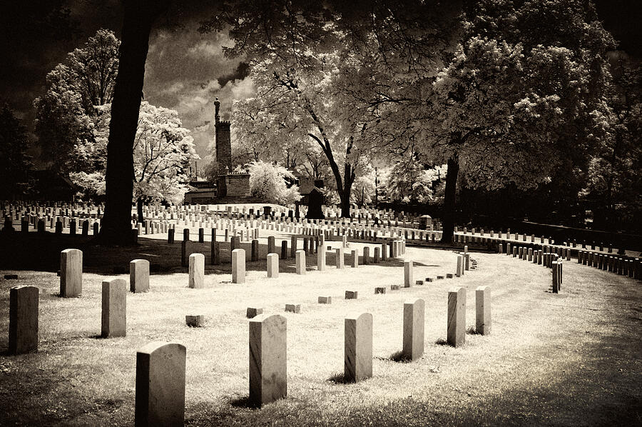 Knoxville Photograph - Confederate row at the Old Grey by Paul W Faust -  Impressions of Light