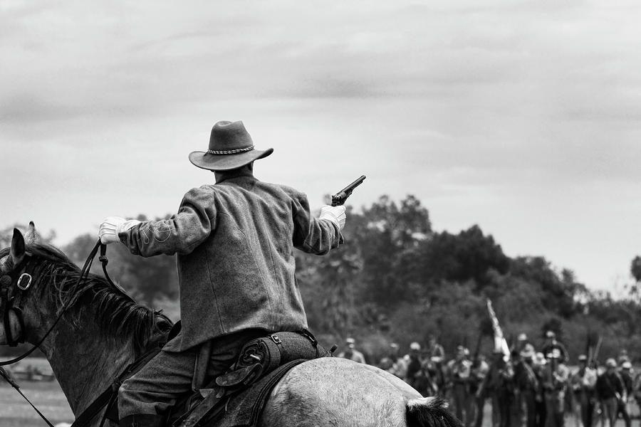 Confederate Shooter Photograph by Christopher Wilson - Fine Art America