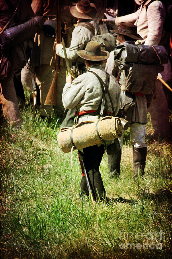 Confederate Soldiers Photograph by Stephanie Frey
