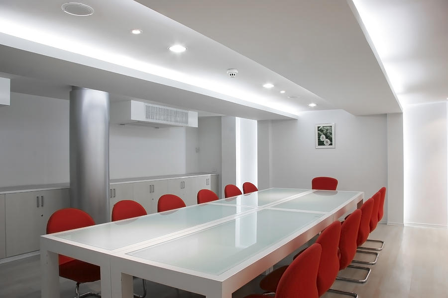 Conference Room Interior Photograph by Setsiri Silapasuwanchai