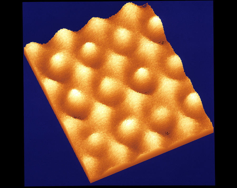 Confocal Microscope Image Of Optical Computer Tape Photograph by