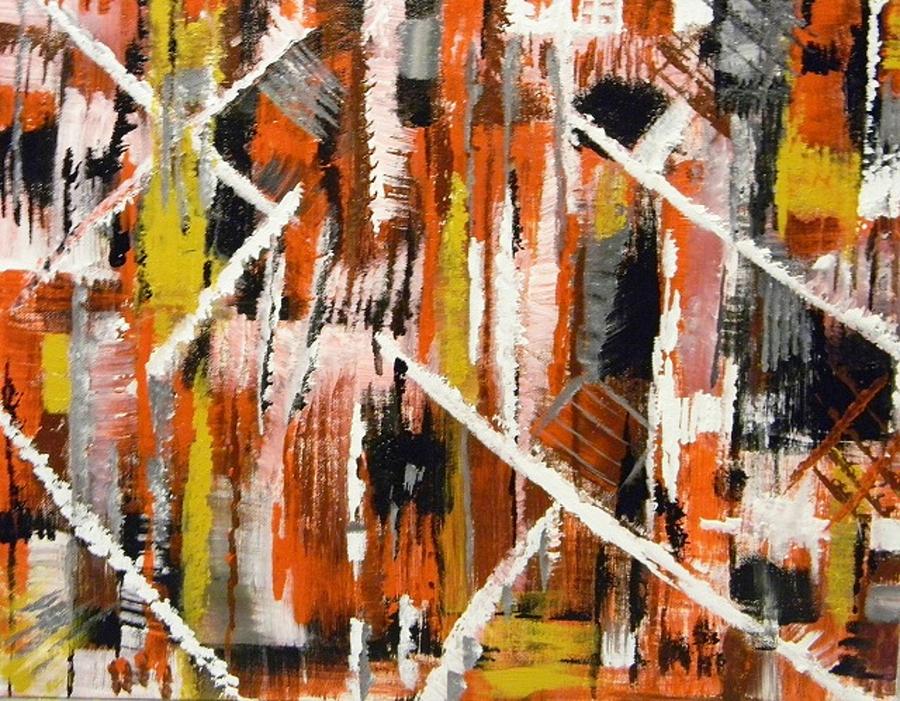Confusion Painting by Katina Cote - Fine Art America