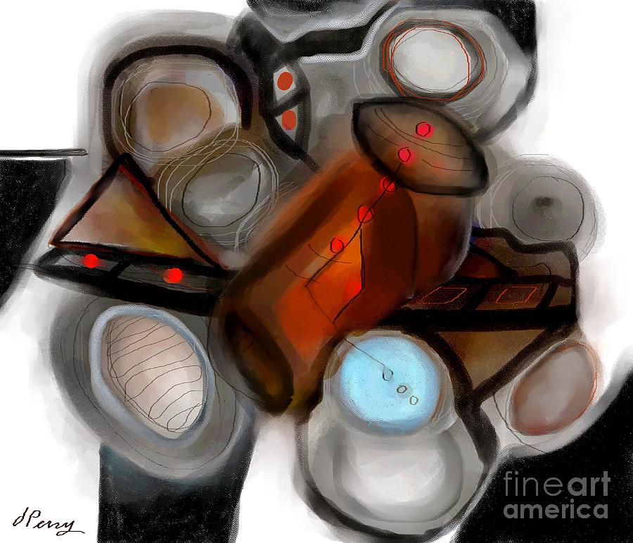 Conglomeration Digital Art by D Perry
