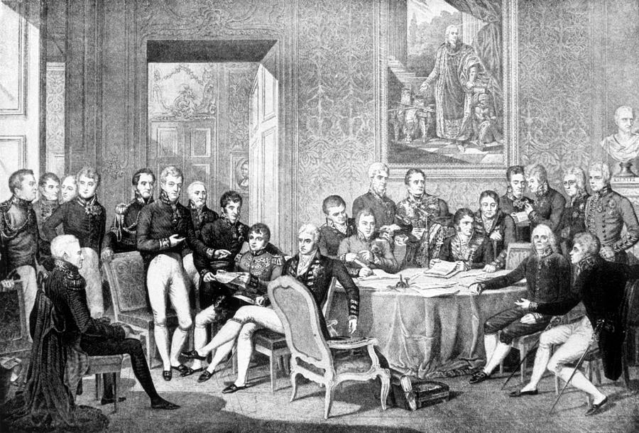 Congress Of Vienna, Conference Photograph by Everett