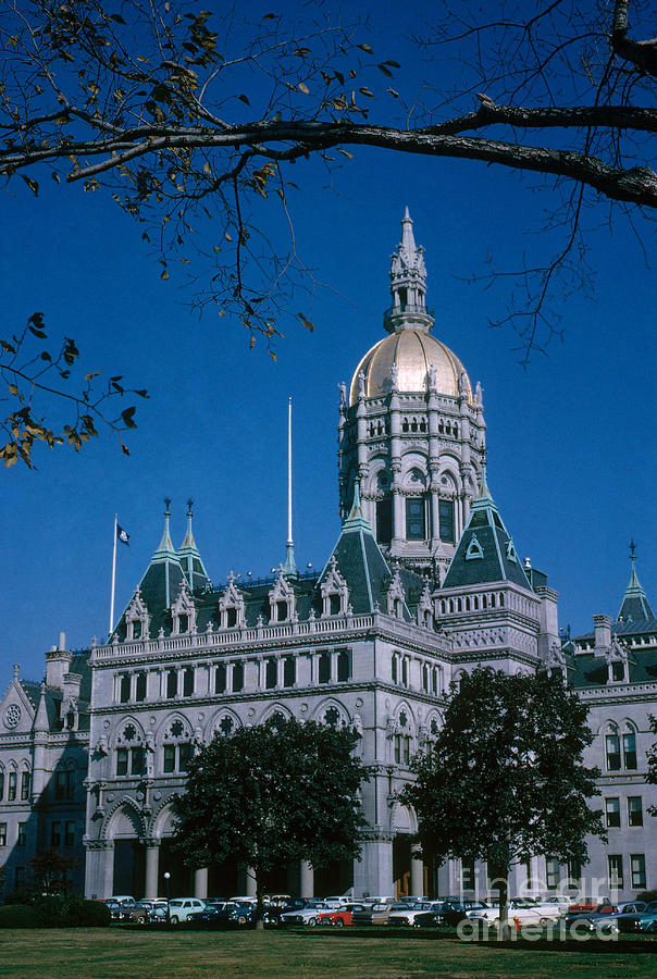 Connecticut State Capitol Building Photograph by Photo Researchers