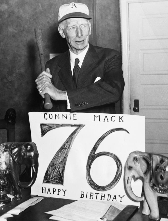 Connie Mack (1862-1956) Photograph by Granger