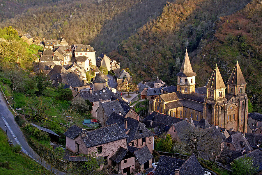 Conques Photograph by Rod Jones
