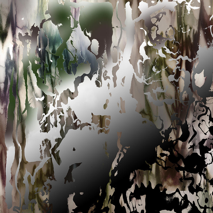 Abstract Digital Art - Conscious Effort Detail 6 by Richard Fisher