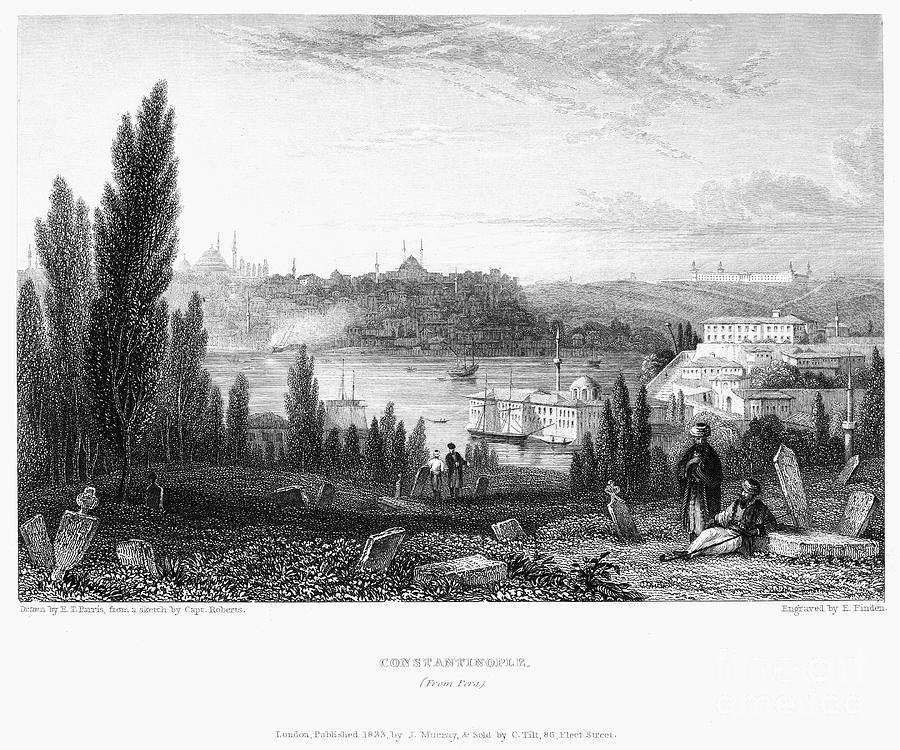 City Photograph - Constantinople, 1833 by Granger