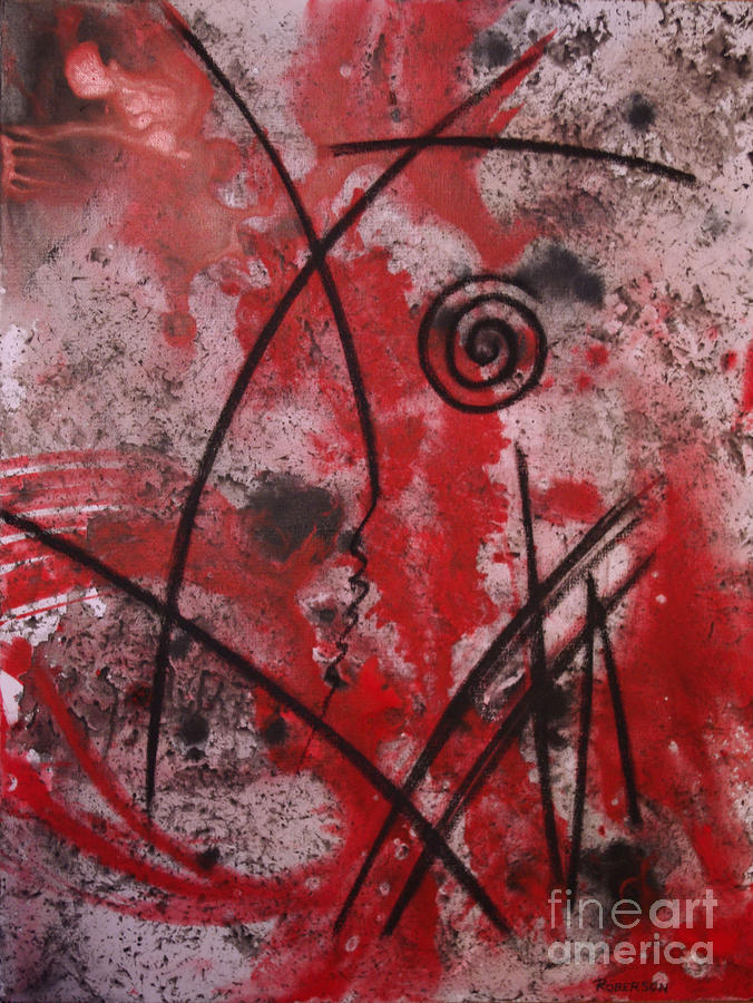 Kandinsky Painting - Contrails by Stephen Roberson Kandinsky Painting - Contrails by Stephen Roberson