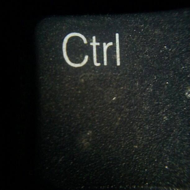 Key Photograph - Control #button #key Ctrl #control by RyΔn Bradbury 🐑