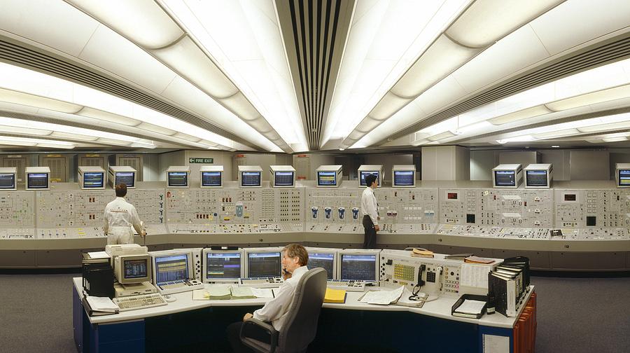 Control Room, Sizewell B Power Station By David Parker