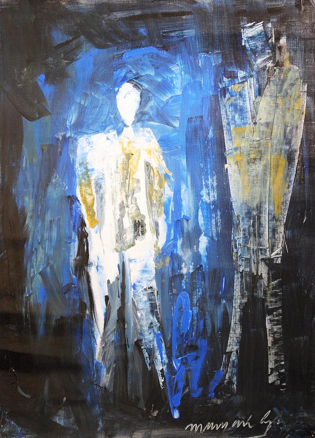 Conversations Painting - Conversations by Mayank Gupta Conversations Painting - Conversations by Mayank Gupta