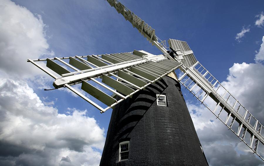 Converted Windmill Photograph by Robbie Shone