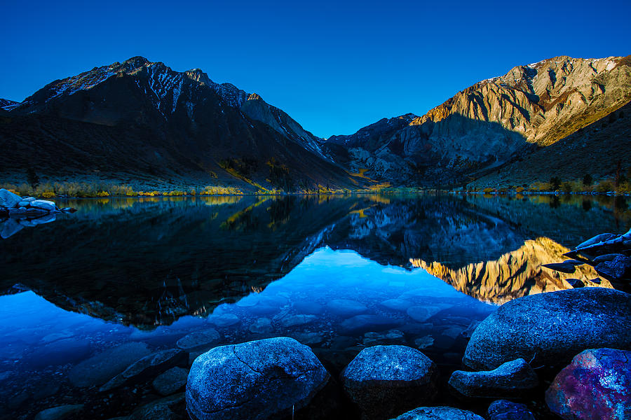 Convict Lake Reflection Photograph by Jim Ross