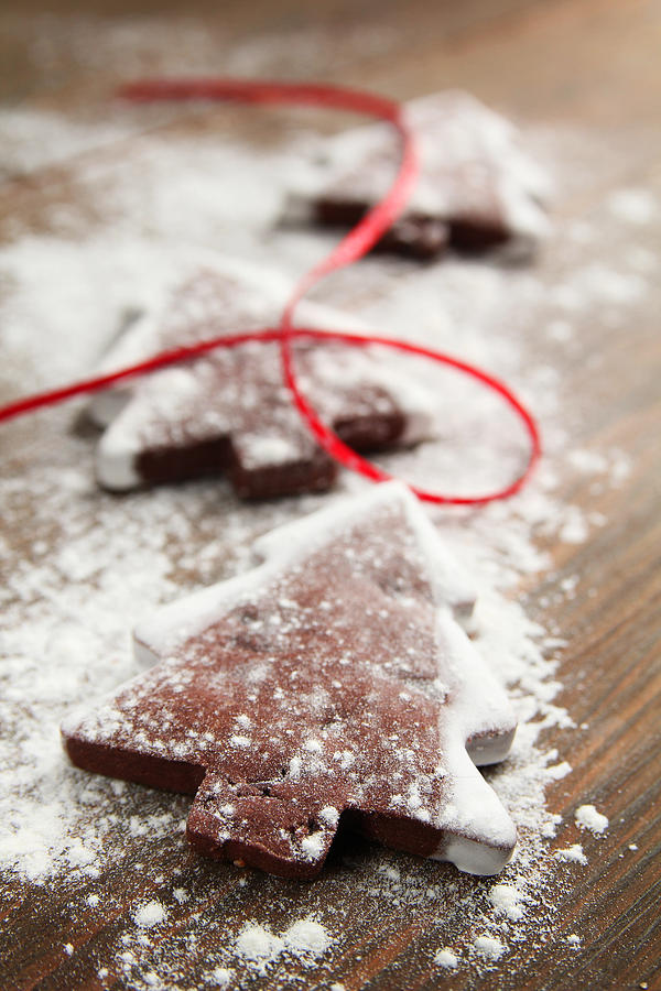 Bread Photograph - Cookies for christmas by Isabel Poulin