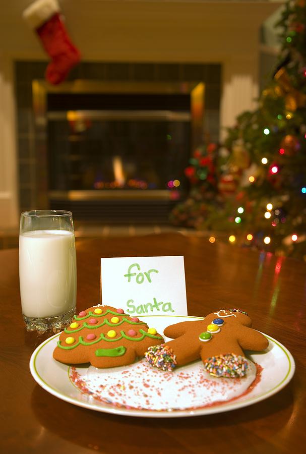 Christmas Photograph - Cookies For Santa Claus by Carson Ganci