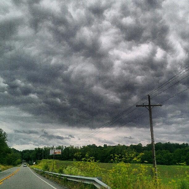 Clouds Photograph - Cool Clouds On The Drive Home by Tosha Daugherty