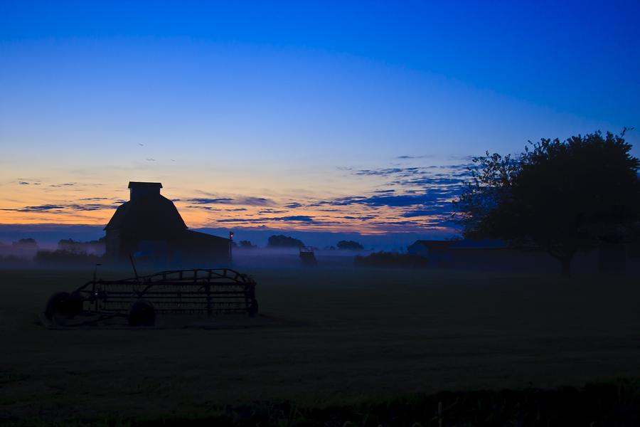 Cool Morning Sunrise Photograph by Scott Wood