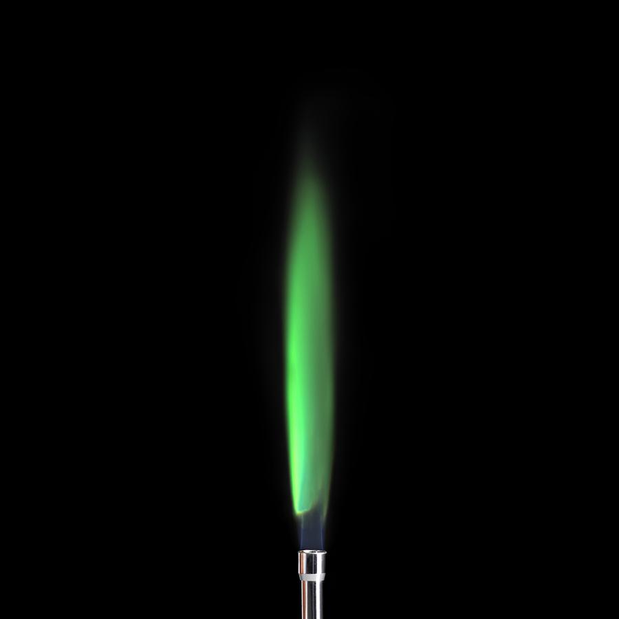 Copper Flame Test Photograph by Fine Art America