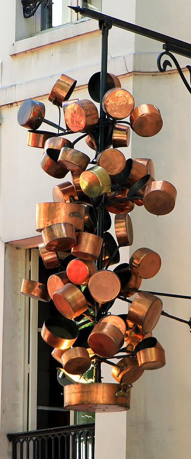 Copper Pots Photograph by Andrew Fare
