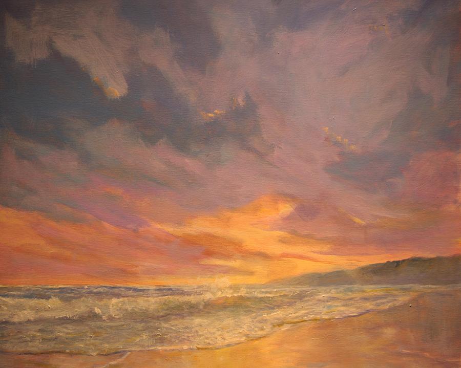 San Diego Painting - Copper Shore by Jim Noel