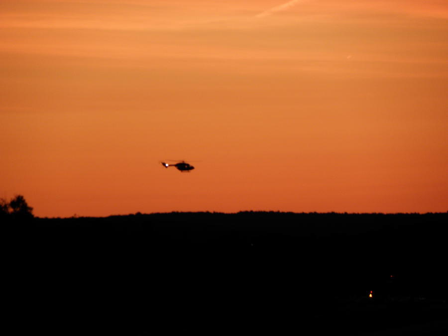 Copter Sunset Photograph by Kim Galluzzo Wozniak