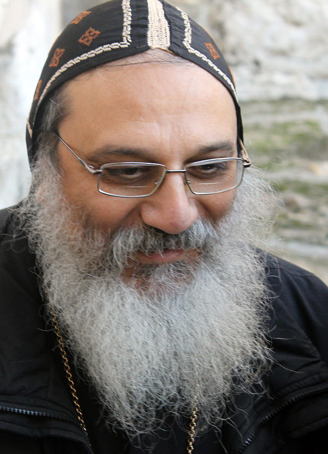 Coptic Priest Photograph by Munir Alawi