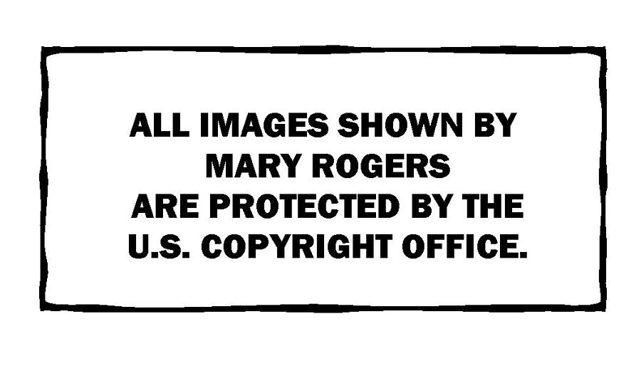 Copyright Office Digital Art by Mary Rogers