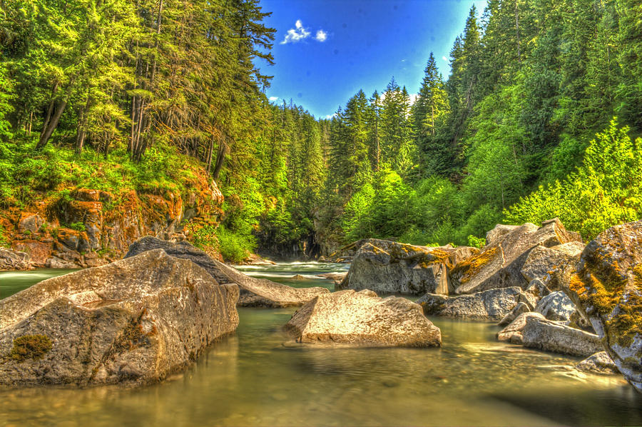 Coquihalla River Photograph by Krisztina Harasztosi - Pixels