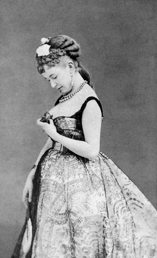 Portrait Photograph - CORA PEARL (c1835-1886) by Granger